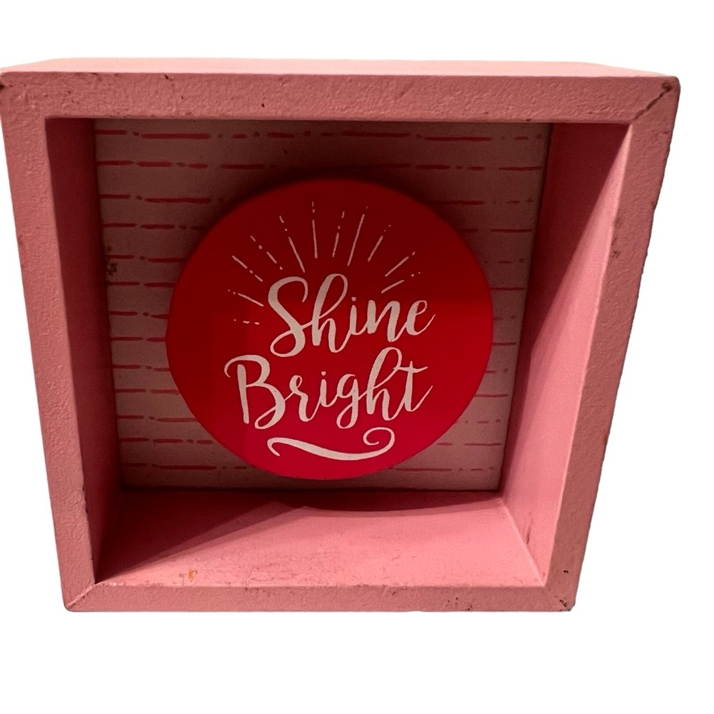 Shine Bright  Shadow Box